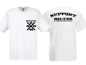 T-Hemd - Support Hilter - weiß/schwarz T-Hemd - Support Hilter - weiß/schwarz