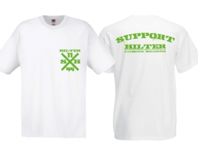 T-Hemd - Support Hilter - weiß/grün T-Hemd - Support Hilter - weiß/grün