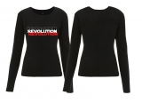 Frauen - Sweatshirt - Revolution - schwarz Frauen - Sweatshirt - Revolution - schwarz