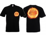T-Hemd - Schwarze Sonne - brennend - Motiv 1 T-Hemd - Schwarze Sonne - brennend - Motiv 1