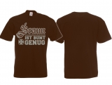 Frauen T-Shirt - Braun ist bunt genug - braun Frauen T-Shirt - Braun ist bunt genug - braun