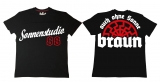 Premium Shirt - Sonnenstudio88 - schwarz