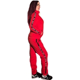 Frauen Freizeitanzug/Trainingsanzug - Good Night left Side - rot - Set - Hose&Jacke +++RAUSVERKAUF+++ Frauen Freizeitanzug/Trainingsanzug - Good Night left Side - rot - Set - Hose&Jacke +++RAUSVERKAUF+++