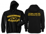 Frauen - Kapuzenpullover - Sonderkommando Schnitzel - schwarz/gold Frauen - Kapuzenpullover - Sonderkommando Schnitzel - schwarz/gold
