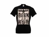 Frauen T-Shirt - Born to be white - Adler - schwarz/beige Frauen T-Shirt - Born to be white - Adler - schwarz/beige
