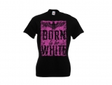 Frauen T-Shirt - Born to be white - Adler - schwarz/lila Frauen T-Shirt - Born to be white - Adler - schwarz/lila