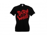 Frauen T-Shirt - Born to be white - Logo - schwarz/rot Frauen T-Shirt - Born to be white - Logo - schwarz/rot