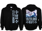 Kapuzenjacke - Der letzte Mann - Motiv 2 Kapuzenjacke - Der letzte Mann - Motiv 2