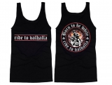 Muskelshirt/Tank Top - Born to be white - ride to valhalla Muskelshirt/Tank Top - Born to be white - ride to valhalla