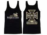 Muskelshirt/Tank Top - Born to be white - Biker Muskelshirt/Tank Top - Born to be white - Biker