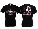 Frauen T-Shirt - Aryan Beauty - Eine Rose für mein Deutschland Frauen T-Shirt - Aryan Beauty - Eine Rose für mein Deutschland