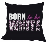 Kissen - Born to be White - Leopard - lila Kissen - Born to be White - Leopard - lila