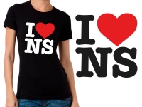 Frauen T-Shirt - I love NS Frauen T-Shirt - I love NS