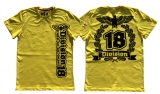 Premium Shirt - Division18 - Logo - gelb Premium Shirt - Division18 - Logo - gelb