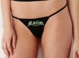 String Tanga - Racist - schwarz String Tanga - Racist - schwarz