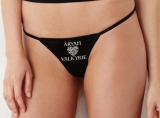 String Tanga - Aryan Valkyrie - keltisches Herz - schwarz String Tanga - Aryan Valkyrie - keltisches Herz - schwarz