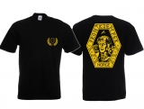 Frauen T-Shirt - Norge - schwarz/gold Frauen T-Shirt - Norge - schwarz/gold