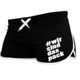 Frauen - Shorts Wir sind das Pack Frauen - Shorts Wir sind das Pack