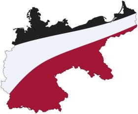 PVC Aufkleber - Deutsches Reich PVC Aufkleber - Deutsches Reich
