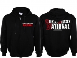 Kapuzenjacke - Rechts - Deutsch - National - schwarz Kapuzenjacke - Rechts - Deutsch - National - schwarz