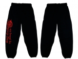 Jogginghose - In uns brennt die Schwarze Sonne - rot Jogginghose - In uns brennt die Schwarze Sonne - rot