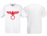 Frauen T-Shirt - Adler mit Kreis - Rot Frauen T-Shirt - Adler mit Kreis - Rot