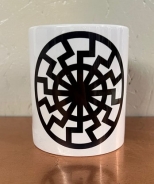 Tasse - Schwarze Sonne - klassisch - schwarz Tasse - Schwarze Sonne - klassisch - schwarz