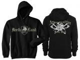 Kapuzenpullover - Aryan Warrior - North Land - Axmen - Motiv 2 - schwarz Kapuzenpullover - Aryan Warrior - North Land - Axmen - Motiv 2 - schwarz