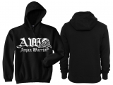 Kapuzenpullover - Aryan Warrior - Logo - schwarz Kapuzenpullover - Aryan Warrior - Logo - schwarz