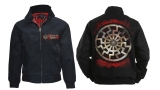 Harrington Jacke - bedruckt - schwarz - Schwarze Sonne - Neue Generation Harrington Jacke - bedruckt - schwarz - Schwarze Sonne - Neue Generation