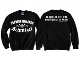 Pullover - Sonderkommando Schnitzel - schwarz/weiß Pullover - Sonderkommando Schnitzel - schwarz/weiß
