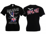 Frauen T-Shirt - Nach England fliege ich nur mit der Luftwaffe Frauen T-Shirt - Nach England fliege ich nur mit der Luftwaffe