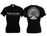 Frauen T-Shirt - Aryan Valkyrie - Vegvisir - schwarz/weiß Frauen T-Shirt - Aryan Valkyrie - Vegvisir - schwarz/weiß