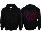 Frauen Kapuzenjacke - Aryan Valkyrie - Vegvisir - schwarz/lila Frauen Kapuzenjacke - Aryan Valkyrie - Vegvisir - schwarz/lila