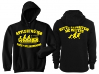 Kapuzenpullover - Asylbetrüger nicht Willkommen Kapuzenpullover - Asylbetrüger nicht Willkommen
