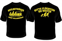 Frauen T-Shirt - Asylbetrüger nicht Willkommen Frauen T-Shirt - Asylbetrüger nicht Willkommen