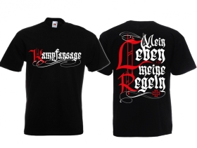 T-Hemd - Kampfansage - schwarz T-Hemd - Kampfansage - schwarz