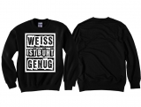 Pullover - Weiss ist bunt genug - schwarz/ weiß Pullover - Weiss ist bunt genug - schwarz/ weiß