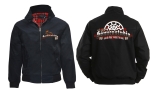 Harrington Jacke - bedruckt - schwarz - Sonnenstudio 88 - Neue Generation Harrington Jacke - bedruckt - schwarz - Sonnenstudio 88 - Neue Generation