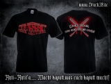 Frauen T-Shirt - Ganz Deutschland hasst die Antifa Frauen T-Shirt - Ganz Deutschland hasst die Antifa