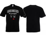 Frauen T-Shirt - Saufen gegen Links - Bist du Betrunken? - schwarz Frauen T-Shirt - Saufen gegen Links - Bist du Betrunken? - schwarz