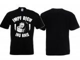 Frauen T-Shirt - Impf dich ins Knie Frauen T-Shirt - Impf dich ins Knie