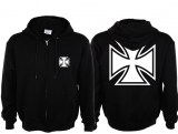 Kapuzenjacke - Eisernes Kreuz - Brust - klein Kapuzenjacke - Eisernes Kreuz - Brust - klein