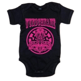 Baby-Bodie - Wunschname - Schwarze Sonne mit Thors Hammer - Mädchen Baby-Bodie - Wunschname - Schwarze Sonne mit Thors Hammer - Mädchen