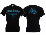 Frauen T-Shirt - Aryan Bloodline - Motiv 2 - schwarz/blau Frauen T-Shirt - Aryan Bloodline - Motiv 2 - schwarz/blau