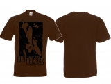 Frauen T-Shirt - Dive Bomber - Ju 87 Stuka - braun/schwarz Frauen T-Shirt - Dive Bomber - Ju 87 Stuka - braun/schwarz