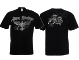 Frauen T-Shirt - Aryan Bloodline - schwarz/silber Frauen T-Shirt - Aryan Bloodline - schwarz/silber