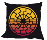 Kissen - Retro - Schwarze Sonne - Here comes the Sun Kissen - Retro - Schwarze Sonne - Here comes the Sun