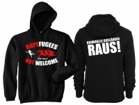 Kapuzenpullover - Rapefugees not Welcome Kapuzenpullover - Rapefugees not Welcome