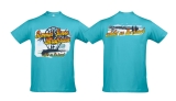 T-Hemd - Sommer - Sonne - Ultrabraun - atoll blau T-Hemd - Sommer - Sonne - Ultrabraun - atoll blau
